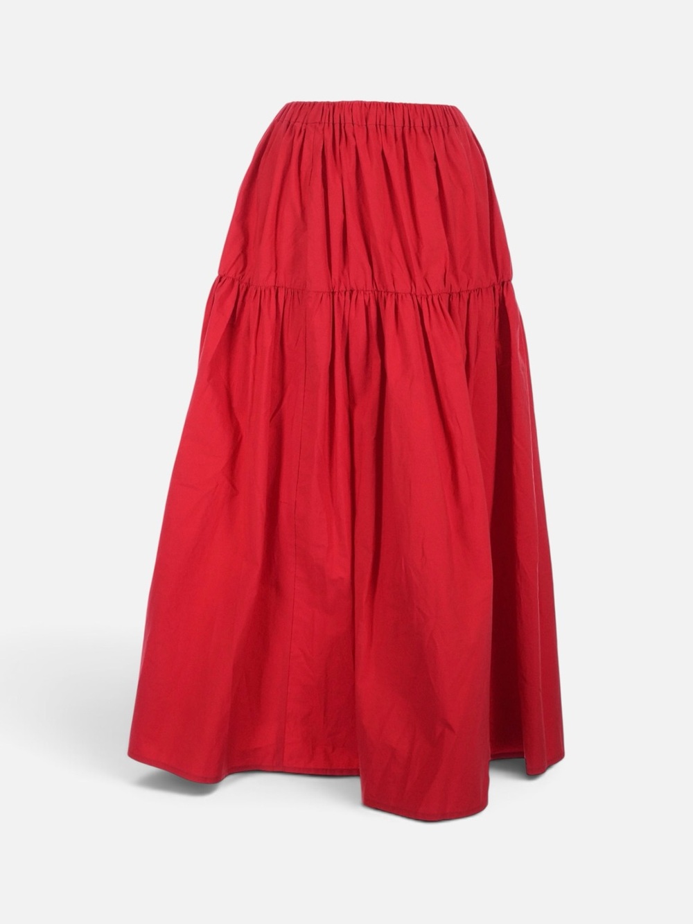MAJE Long Gathered Skirt | FR 38 | US 6 - Picture 11 of 16
